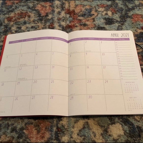 Rae Dunn 2021 Monthly Planner - Picture 4 of 6